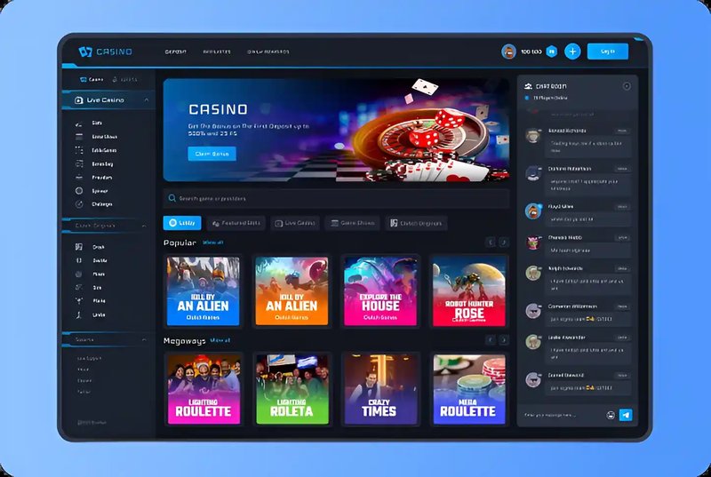 Benvenuti a Realz Casino - panoramica Benvenuti a Realz Casino - panoramica